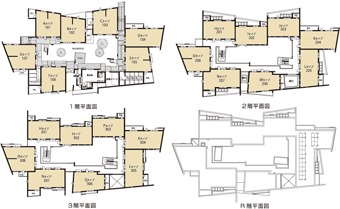 各階平面図