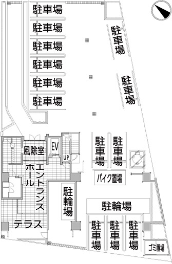 敷地配置図・1階平面図