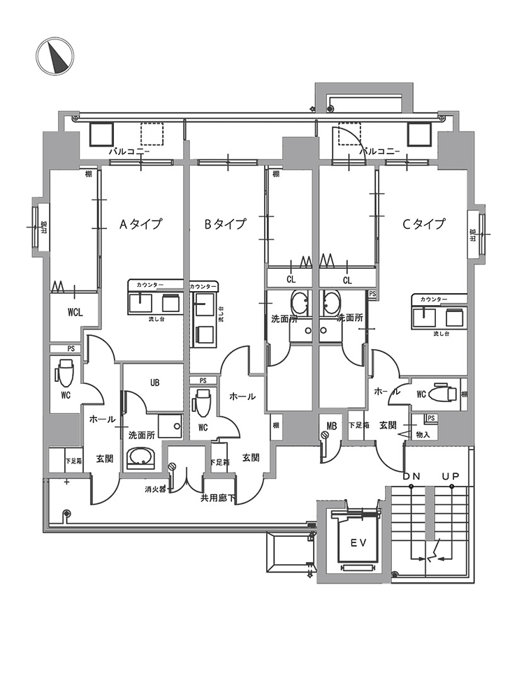 フロアー平面図