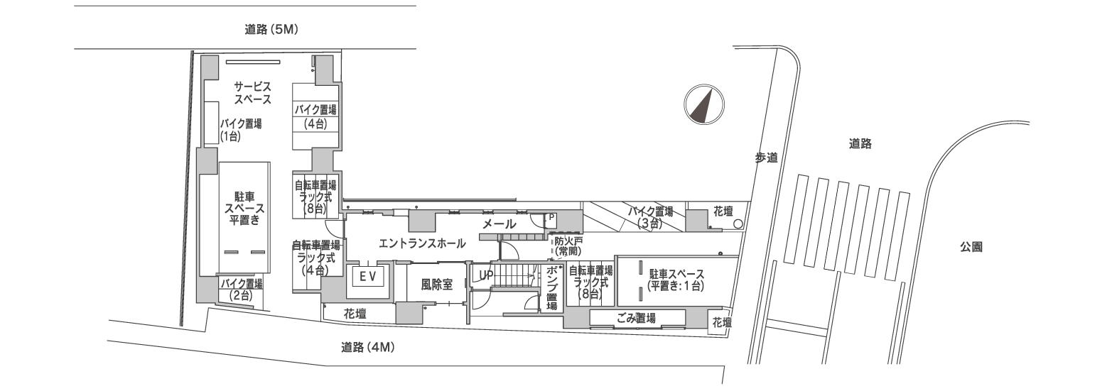 敷地配置図