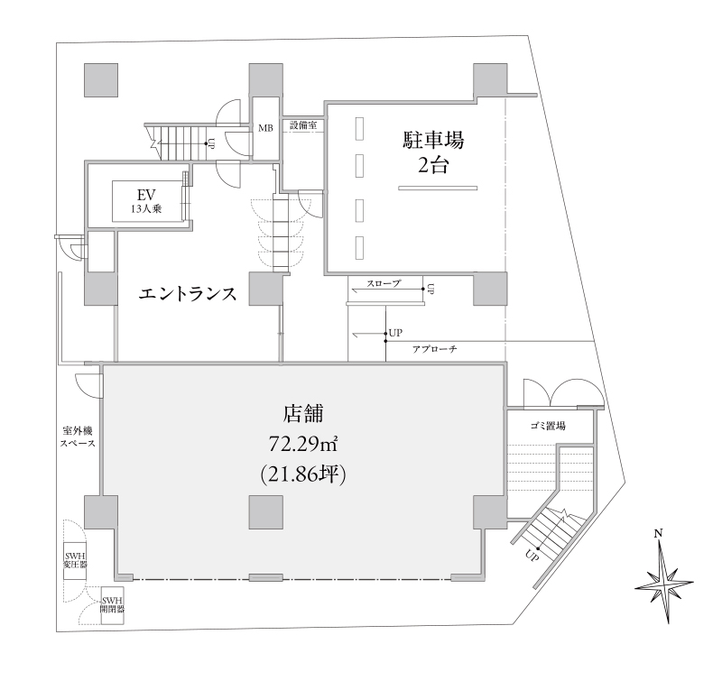 敷地配置図