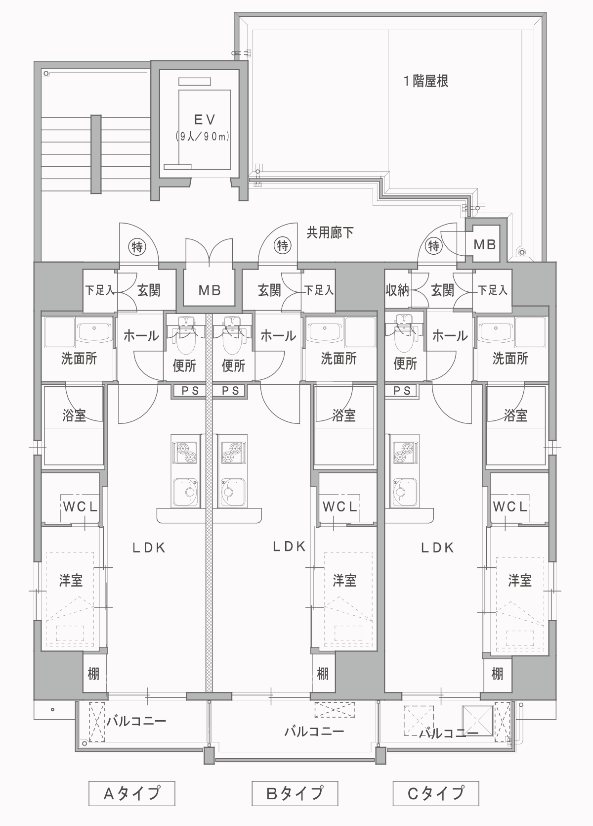 フロアー平面図