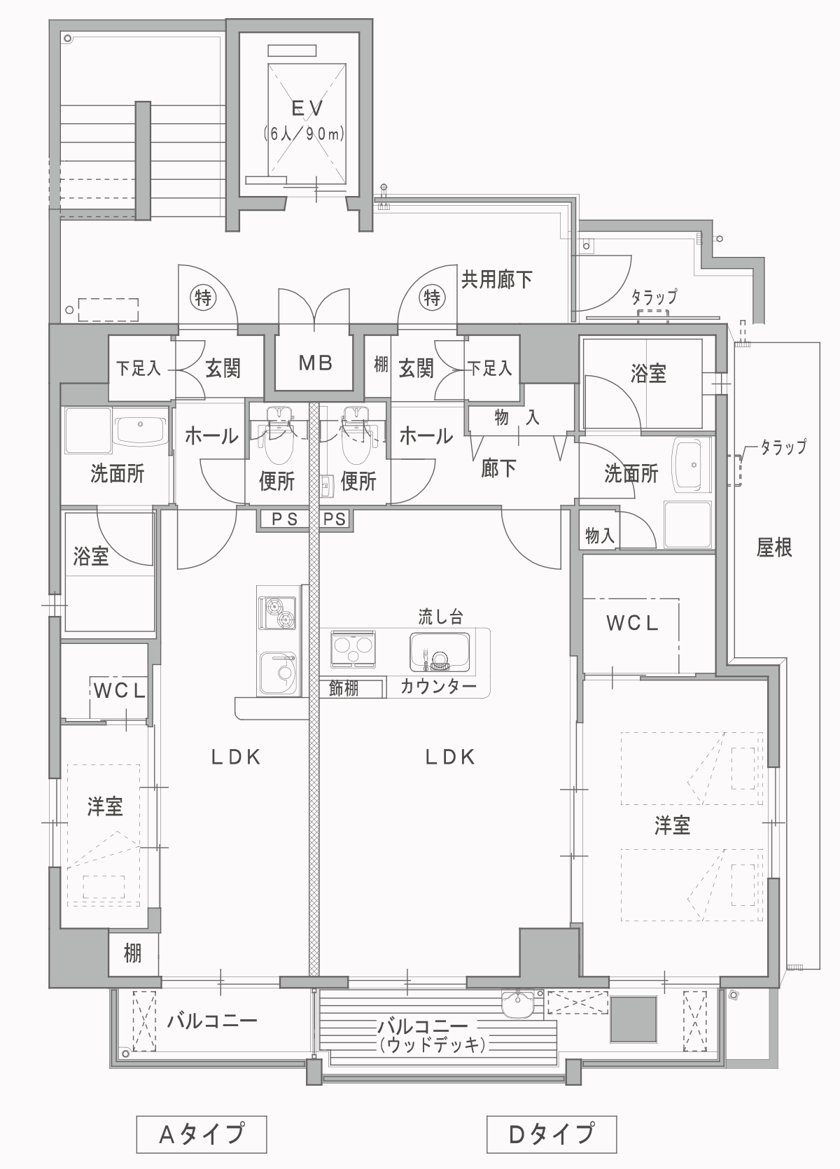 フロアー平面図