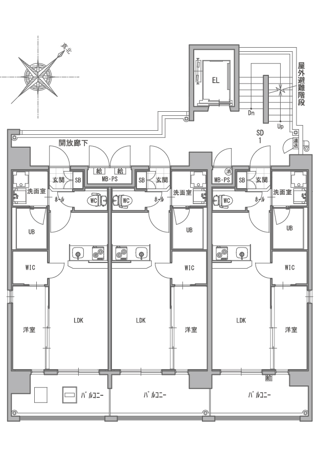 フロアー平面図