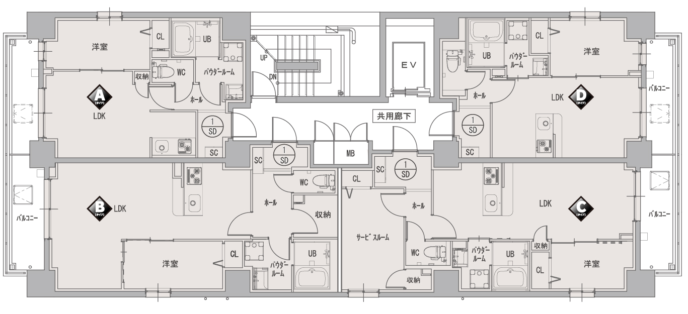 フロアー平面図